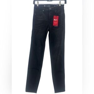 NWT Kut From the Kloth Black Diana Fab AB Skinny Jeans 00